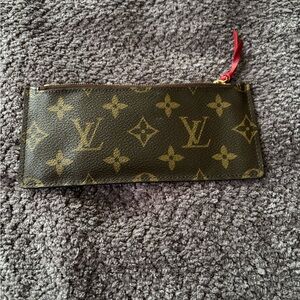 Louis Vuitton Brown and Gold Monogram Clutch
